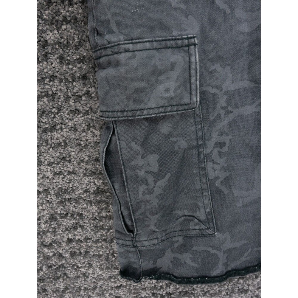 Nike SB Shorts Mens 36 Gray Camo Cargo Stretch Canvas Skateboard Army Outdoor - Picture 4 of 15